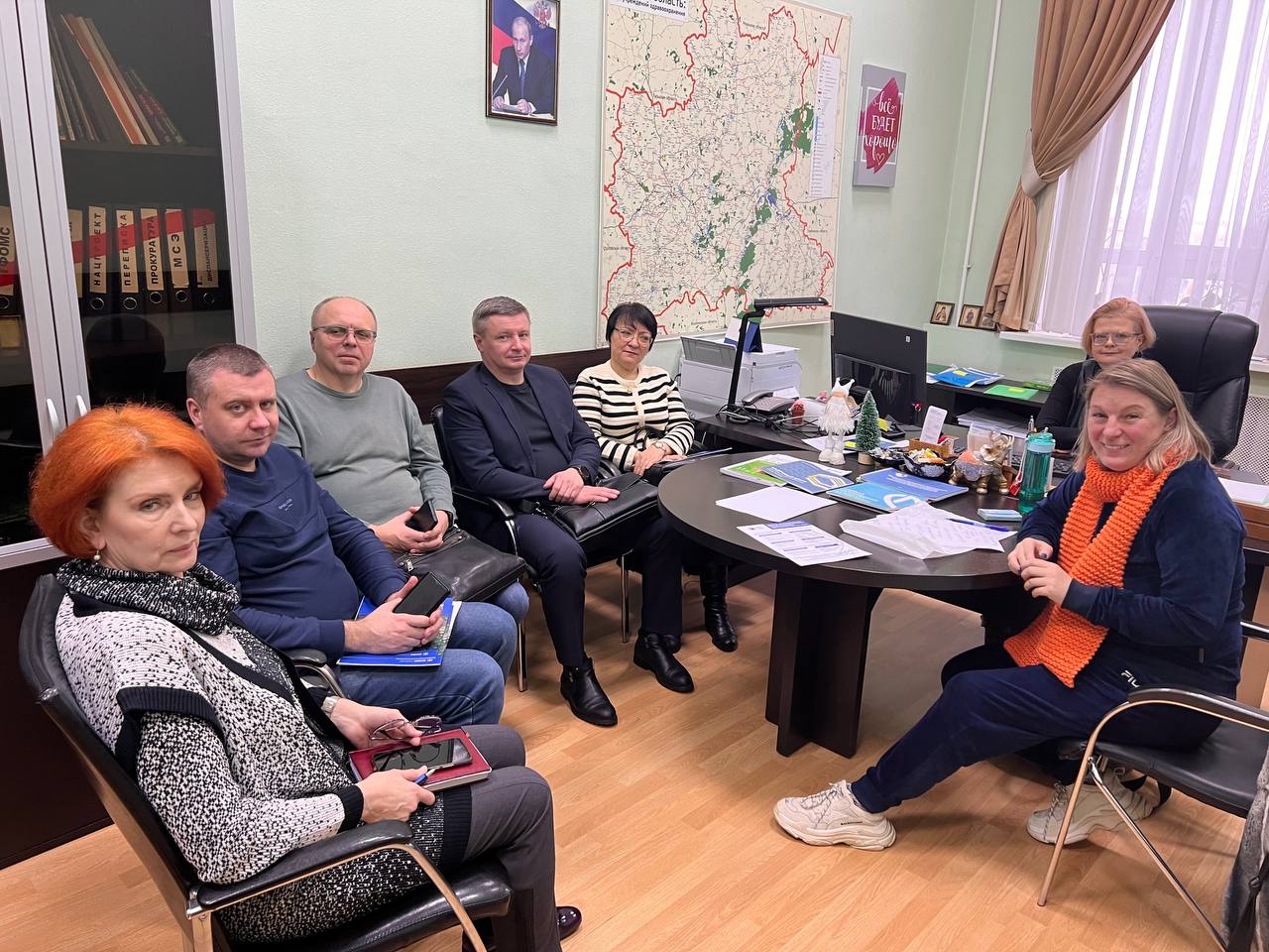 Наталья Луговая встретилась с сотрудниками управления здравоохранения Липецкой области