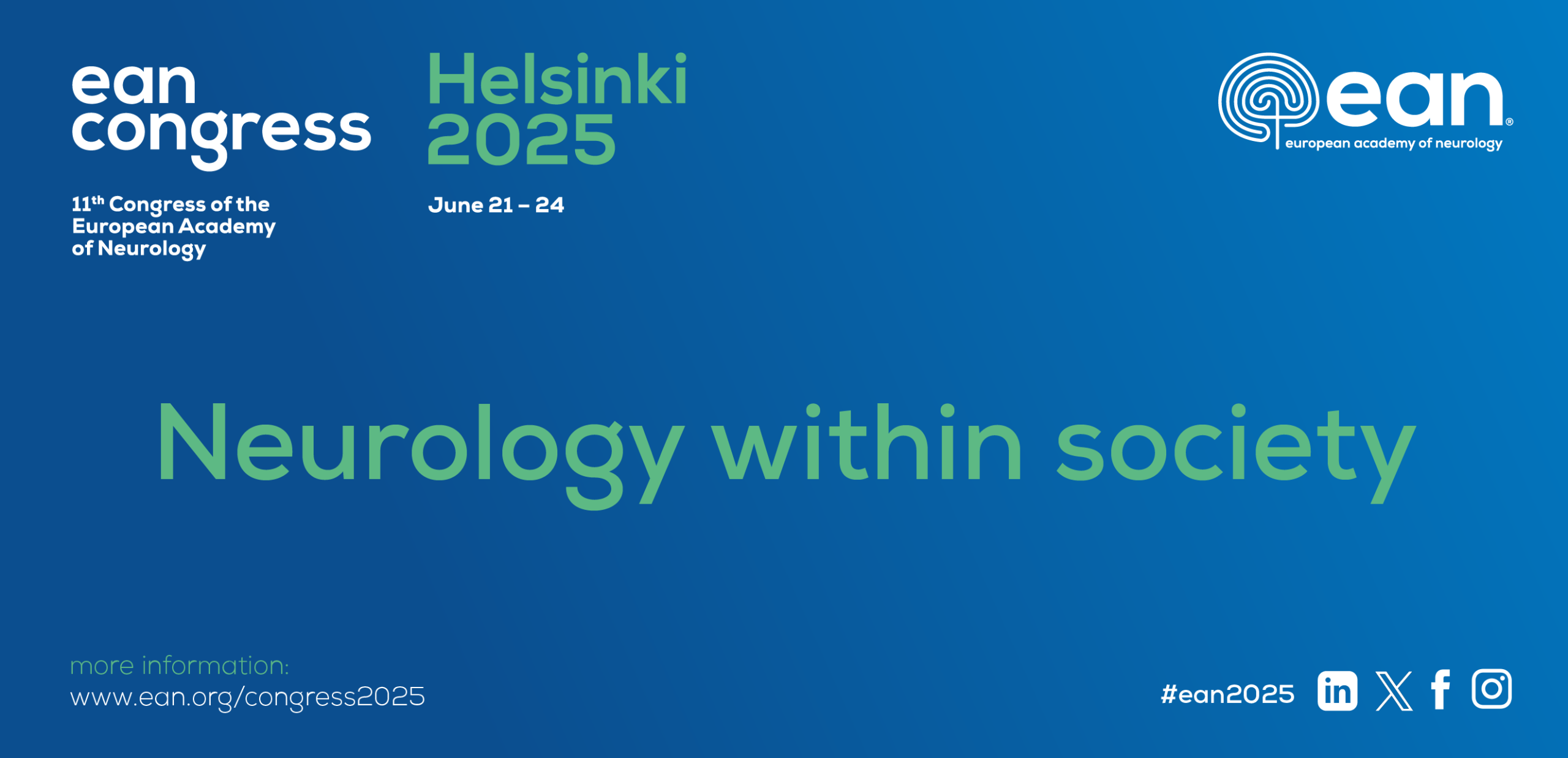 Одно из главных ежегодных мероприятий года по неврологии в Европе